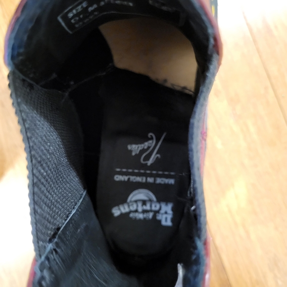 Dr. Martens x Needles Snaffle Chelsea Cherry Red Smooth Boots Size 11 Men's - Picture 5 of 11